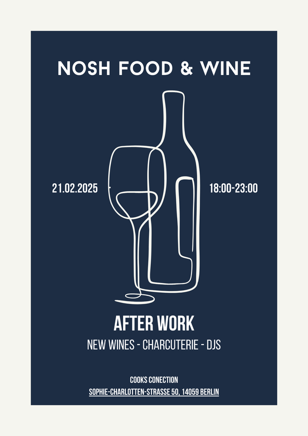 Nosh Afterwork: Neue Weine & Charcuterie