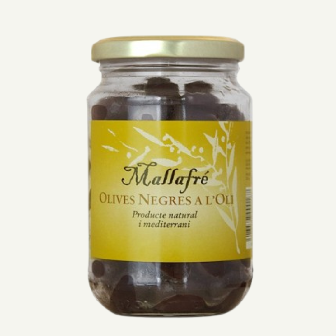 Mallafre, Schwarze Oliven