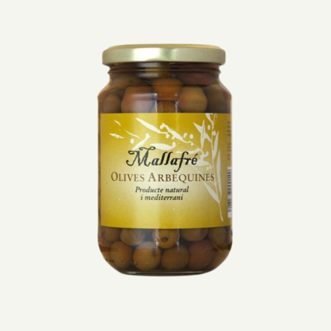 Mallafre, Oliven Arbequina in Salz